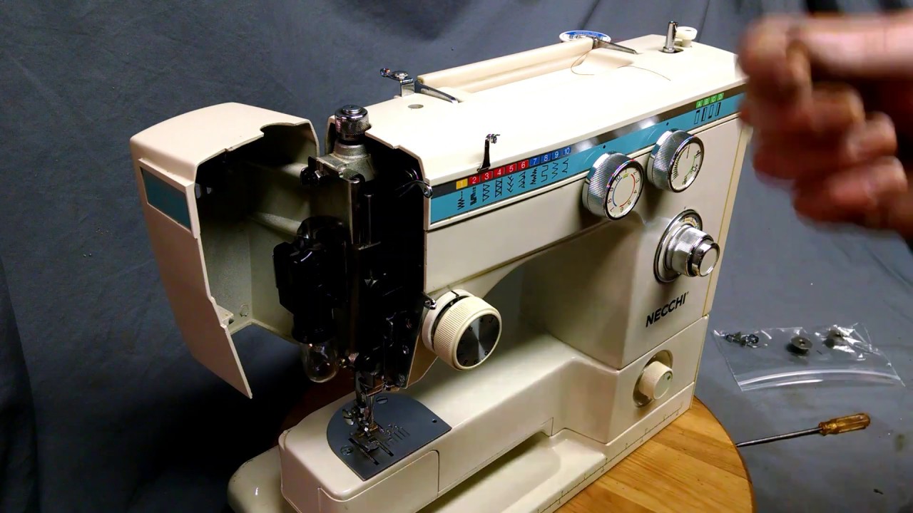 Necchi Sewing Machine Model 524fb Users Manual